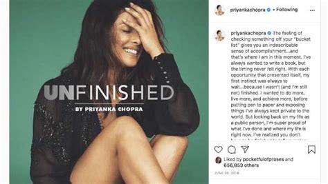 Priyanka Chopra Finishes Writing Her Memoir Unfinished Says Cannot Wait To Share It With You