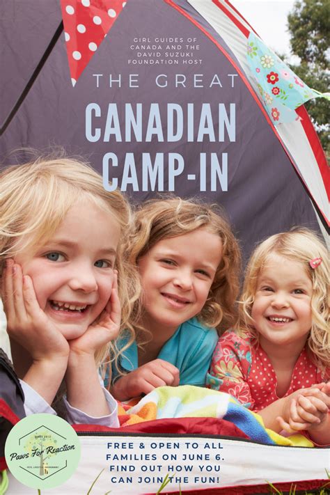Paws for Reaction: Girl Guides of Canada hosts The Great Canadian Camp ...