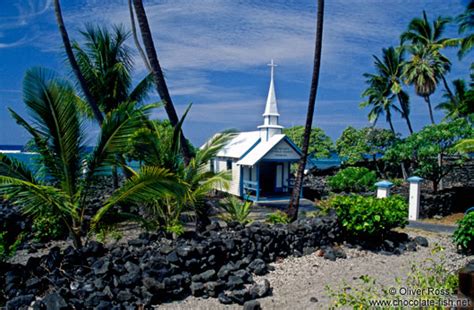 Asien Und Ozeanien Hawaiist Peters Catholic Church At Kahaluu