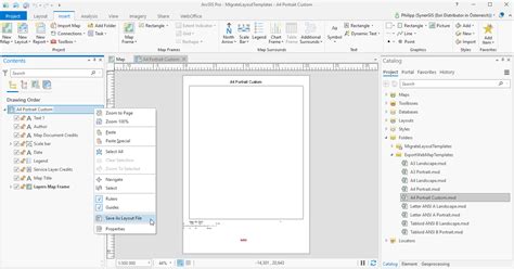 Migration Of Layout Templates To ArcGIS Pro VertiGIS Support