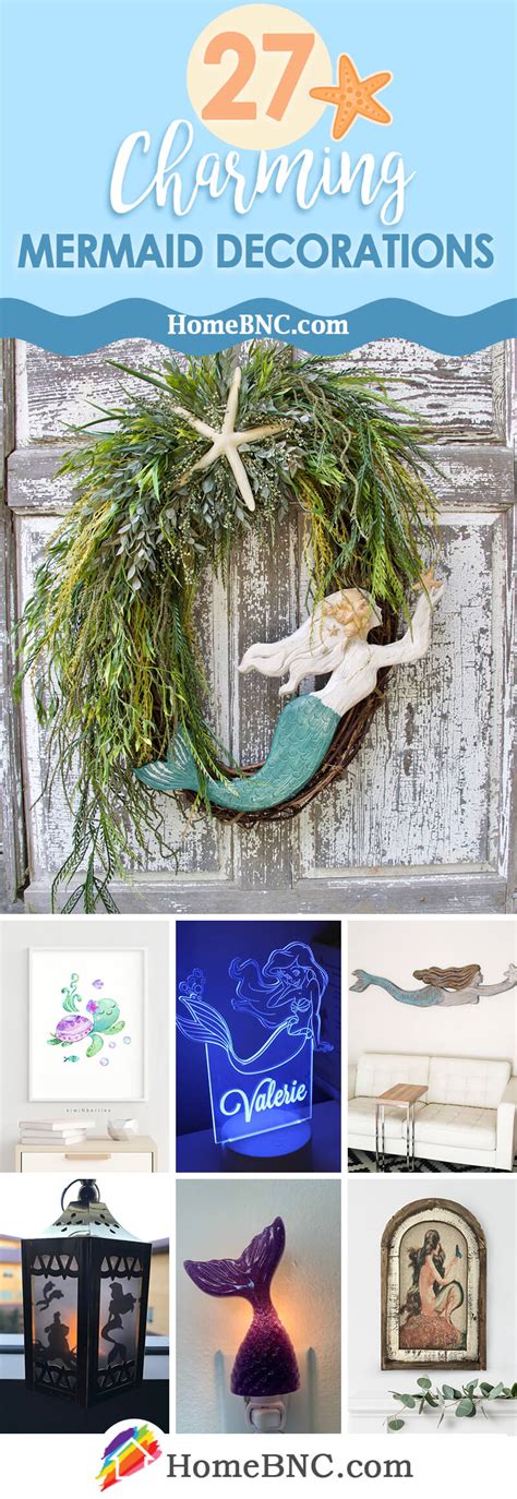 27 Best Mermaid Home Decor Ideas To Take You Closer To The Sea In 2021