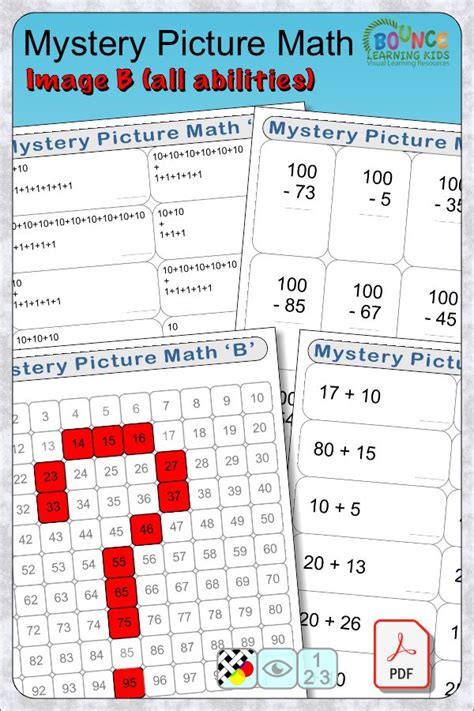17 Fun And Varied Mystery Picture Math Puzzle Resources