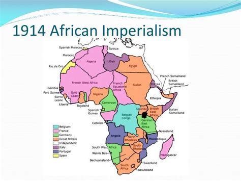 Map Of Africa During Imperialism Imperialism Part I Imperialism In