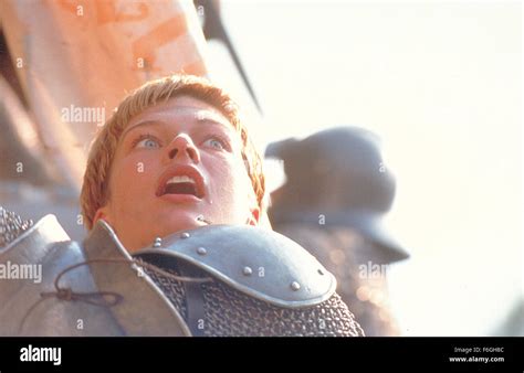 Milla Jovovich As Joan Of Arc Film Title The Messenger Hi Res Stock