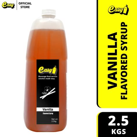 Easy Brand Vanilla Syrup 25kg Shopee Philippines