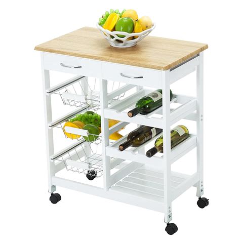 We did not find results for: 4 Family Kitchen Trolley Island Cart Portable Rolling ...