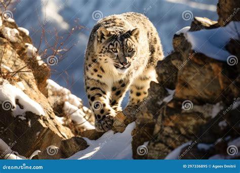 Snow Carnivore Cat Predator Mammal Big Nature Fur Wild Winter Wildlife