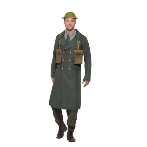 Ww2 British Office Costume With Trench Coat Be Witched Parties