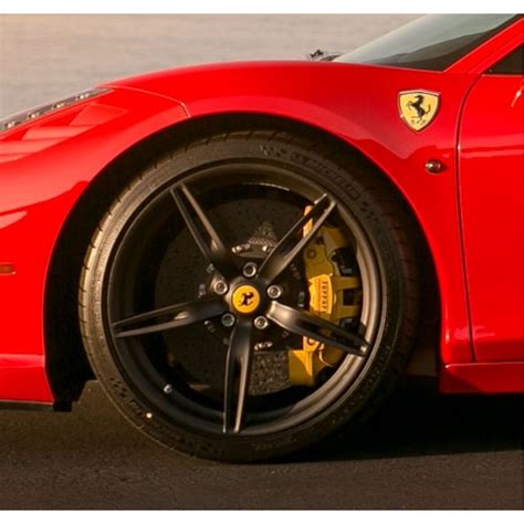 Ferrari 20 458 Speciale Alloy Wheel Set Matte Black To Fit