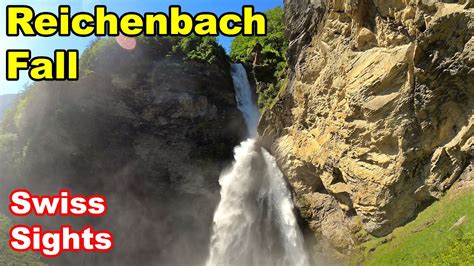 Reichenbachfall Reichenbach Fall Meiringen Switzerland 4k Youtube