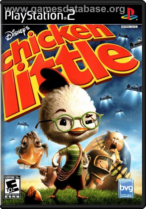 Chicken Little Sony Playstation 2 Artwork Box