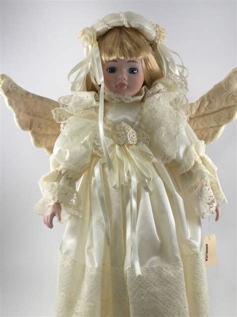 Seymour Mann Connoisseur Collection Angel Porcelain Doll Angelica 16