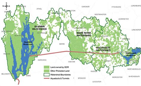 Quabbin Reservoir Map Gadgets 2018