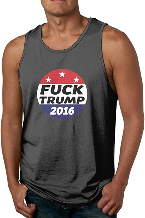 Uncle Ivest Fuck Trump President Mens Tank Top T Shirt