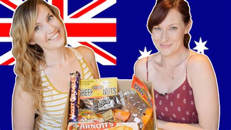 Americans Try Australian Snacks Youtube