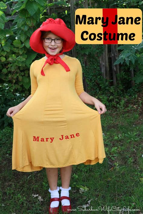 Diy Mary Jane Costume Suburban Wife City Life