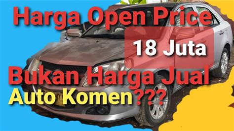 Lelang Mobil Murah 18 Juta, Open Bid Kelipatan 250 Ribu Geely MK tahun