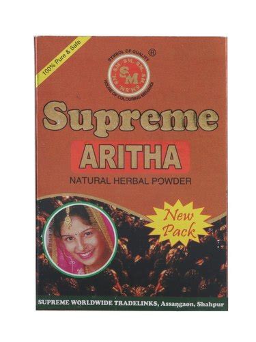 Supreme Aritha Natural Herbal Powder For Hair Conditioning 100 Gm At