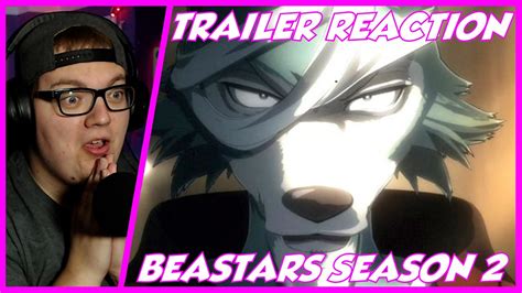 Reaction Beastars Season 2 Official Trailer Youtube