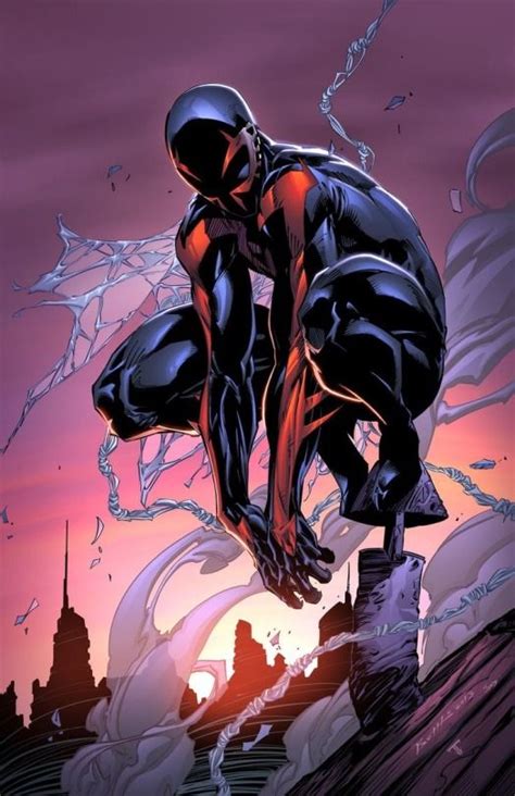 Comic Book Artwork • Spider Man 2099 By Brett Booth Spiderman Art
