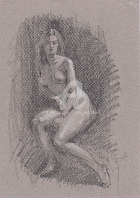 Beautiful Naked Girl Dessin Par Samira Yanushkova Artmajeur My Xxx Hot Girl