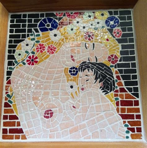 Babou SB d après Maternité G Klimt Mosaik