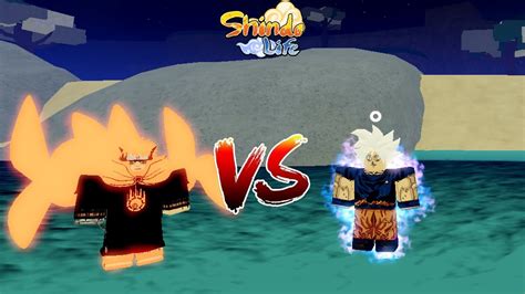 Goku Vs Naruto Shindo Life Youtube