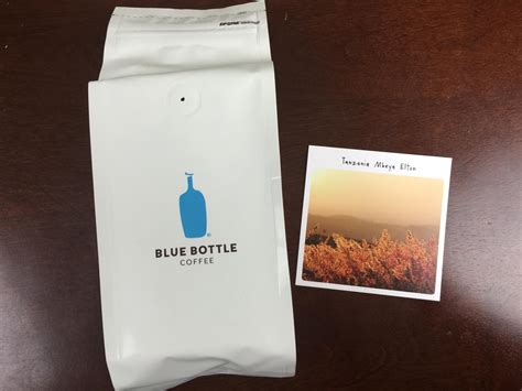Blue Bottle Coffee September 2015 Subscription Box Review Free Trial