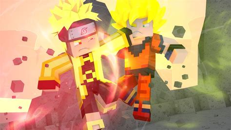 Minecraft Super Heroes Pvp 3 Goku Vs Naruto ‹ Ine › Youtube