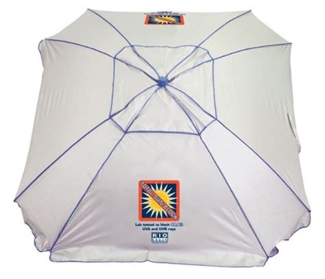 Amazon Rio Brands Beach Total Sun Block Umbrella With Sand Anchor Feet Sports Outdoors