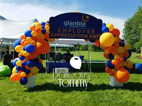 Employee Appreciation Organic Balloon Arch For A Company Party