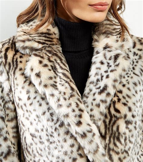 Leopard Print Faux Fur Jacket ~ Leopard Faux Fur Jacket In 2020