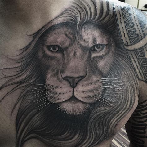 Learn how to draw lion head tattoo pictures using these outlines or print just for coloring. 110+ Best Wild Lion Tattoo Designs & Meanings - Choose ...