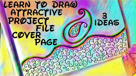 Handmade File Cover Decoration Ideas | Decoration For Home