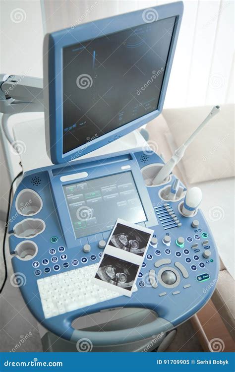 Ultrasound Scanning Machine At The Clinic Stock Image Image Of Clinic