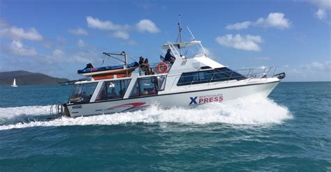 Airlie Beach To Whitehaven Beach Ferry Whitehaven Xpress Whitsunday Islands Tours