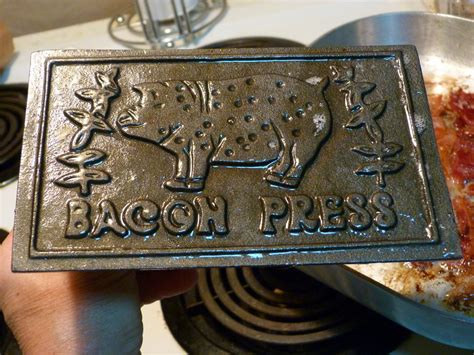 Cast Iron Bacon Press Rusty Clark ~ 100k Photos Flickr