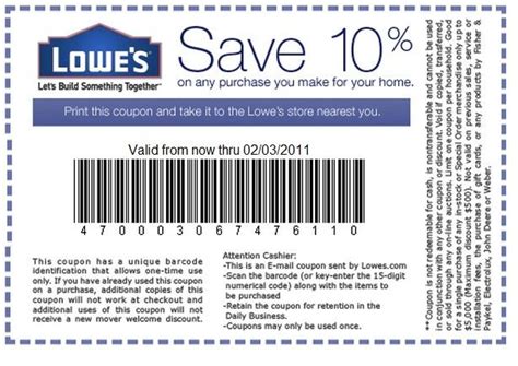Lowes 10 Off Coupon Lowes 10 Off Coupon Cars