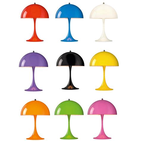 The colours are from verner panton's last project shortly before his death in 1998, the exhibition 'light single image of the panthella mini table lamp ø 25 cm by louis poulsen in opal white. Verner Panton Panthella Mini LED Table Lamp for Louis ...