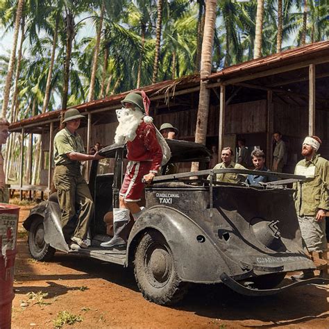 15 Vivid Colorized Photos That Bring The Vintage Cheer Of Holidays Past