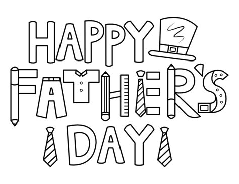 Printable Fathers Day Coloring Pages Home Design Ideas