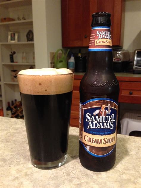 Samuel Adams Cream Stout Beer Of The Day Beer Infinity