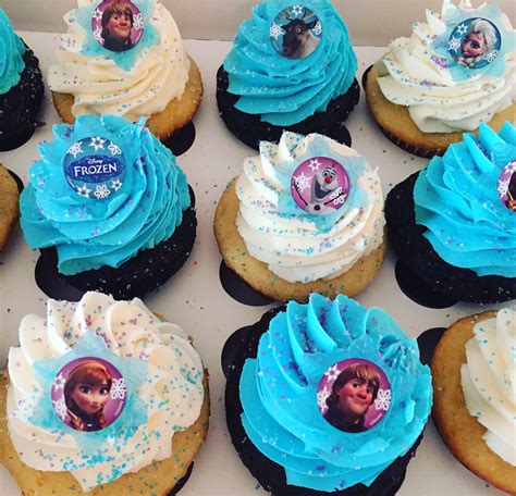 Frozen Movie Cupcakes