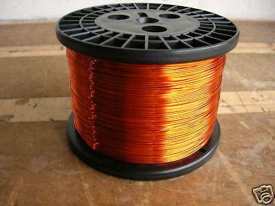 Magnet wire or enameled wire is a copper or aluminium wire coated with a very thin layer of insulation. AWG 19 Copper Magnet Wire H200C High Temp (10 lbs) | eBay