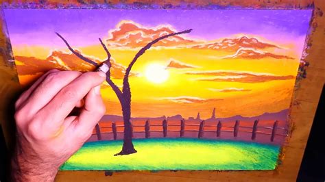 How To Draw A Sunrise With Colored Pencils If You Want To Actually
