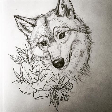 Pin By Inna Stepanov On Tattoo Drawings Wolf Tattoos
