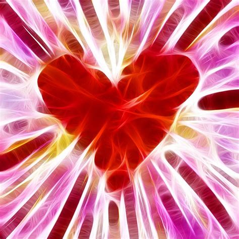 Abstract Heart By David G Paul Abstract Heart Art Art Prints