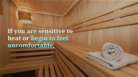 How To Use Your Sauna Safely In Ways Euphoria Lifestyle Limited