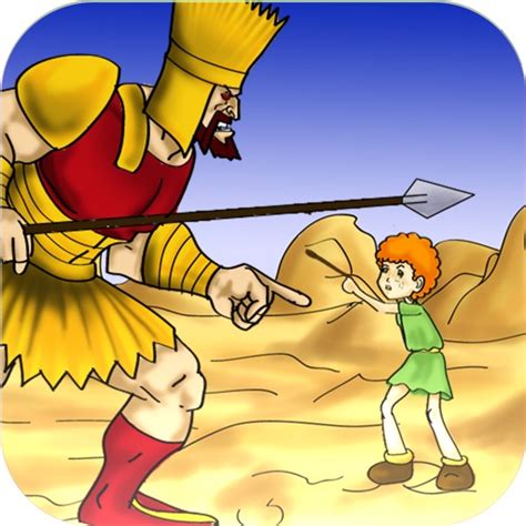 David And Goliath Biblical Story By Mobilus Tecnologia Ltda