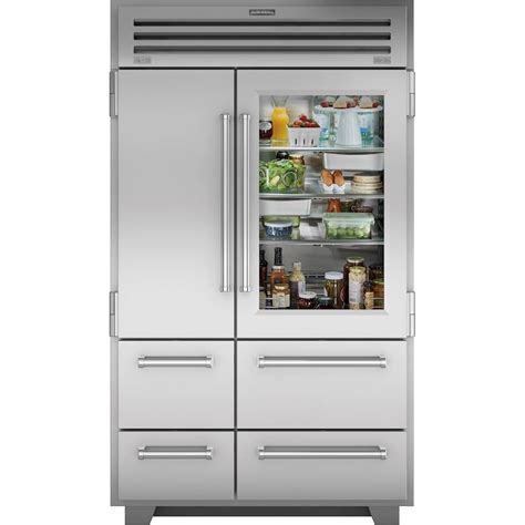 Compare Sub-Zero - PRO 30.4 Cu. Ft. Side-by-Side Built-In Refrigerator ...